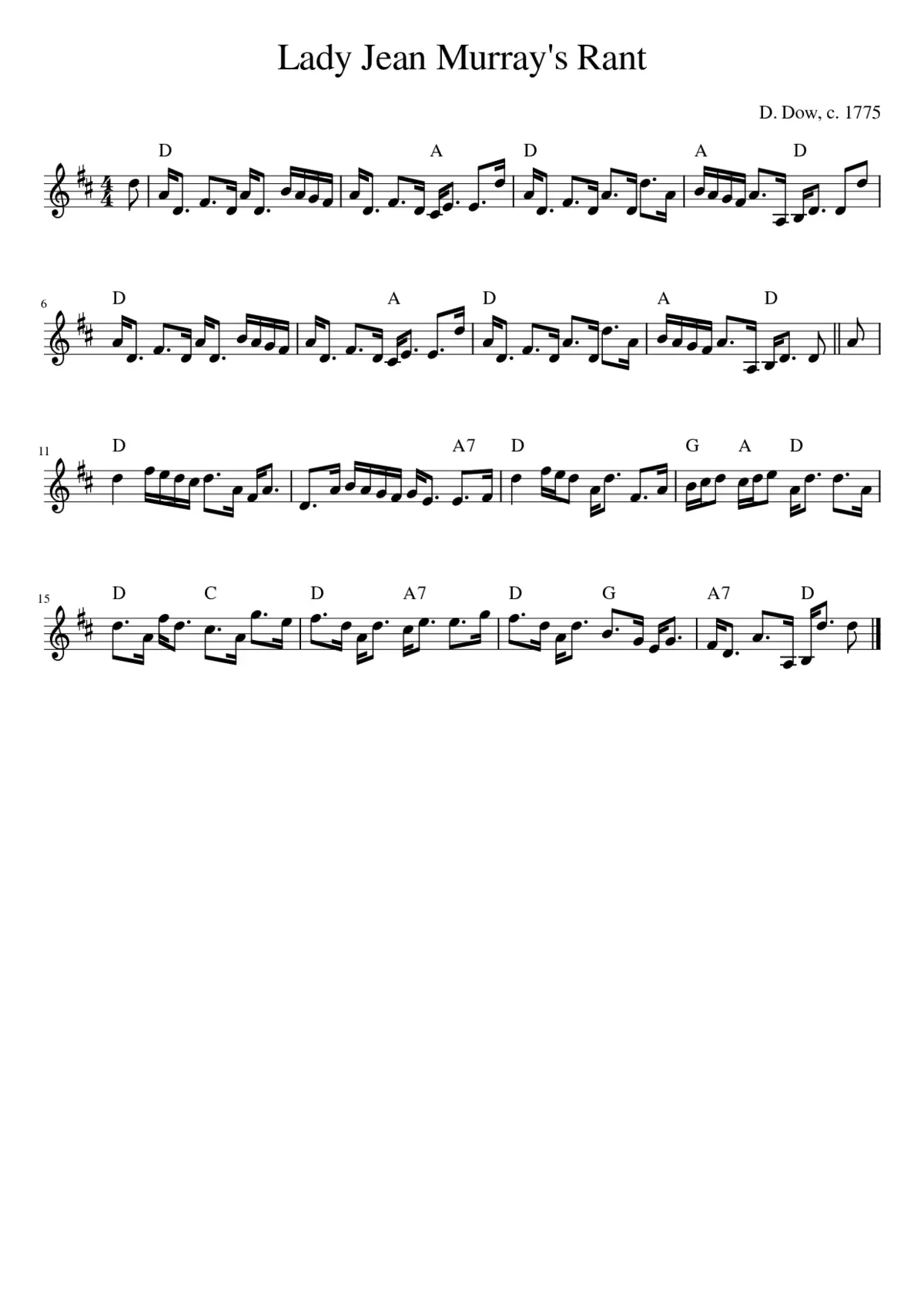 Lady Jean Murray's Rant - Page 1