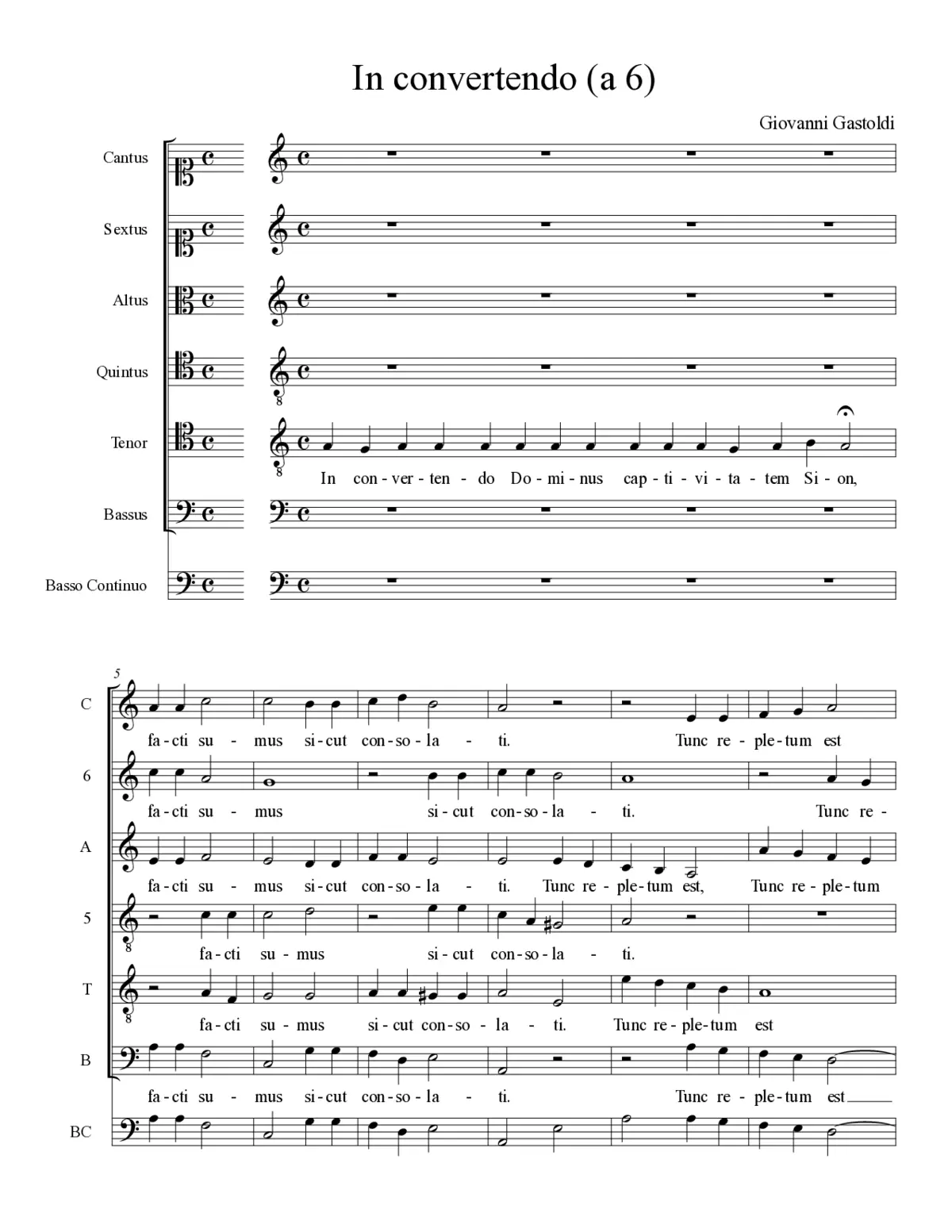 In convertendo (a 6) - Page 1
