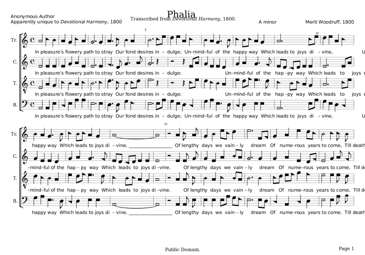 Phalia - Merit Woodruff - Page 1