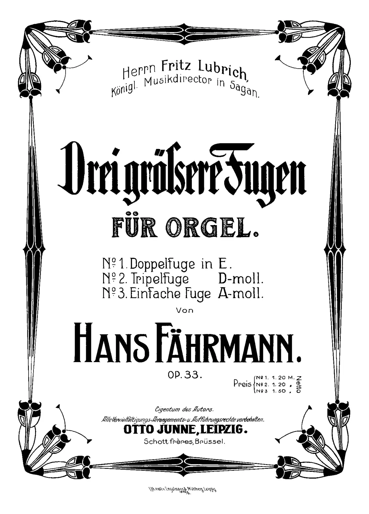 3 Grössere Fugen - Page 1
