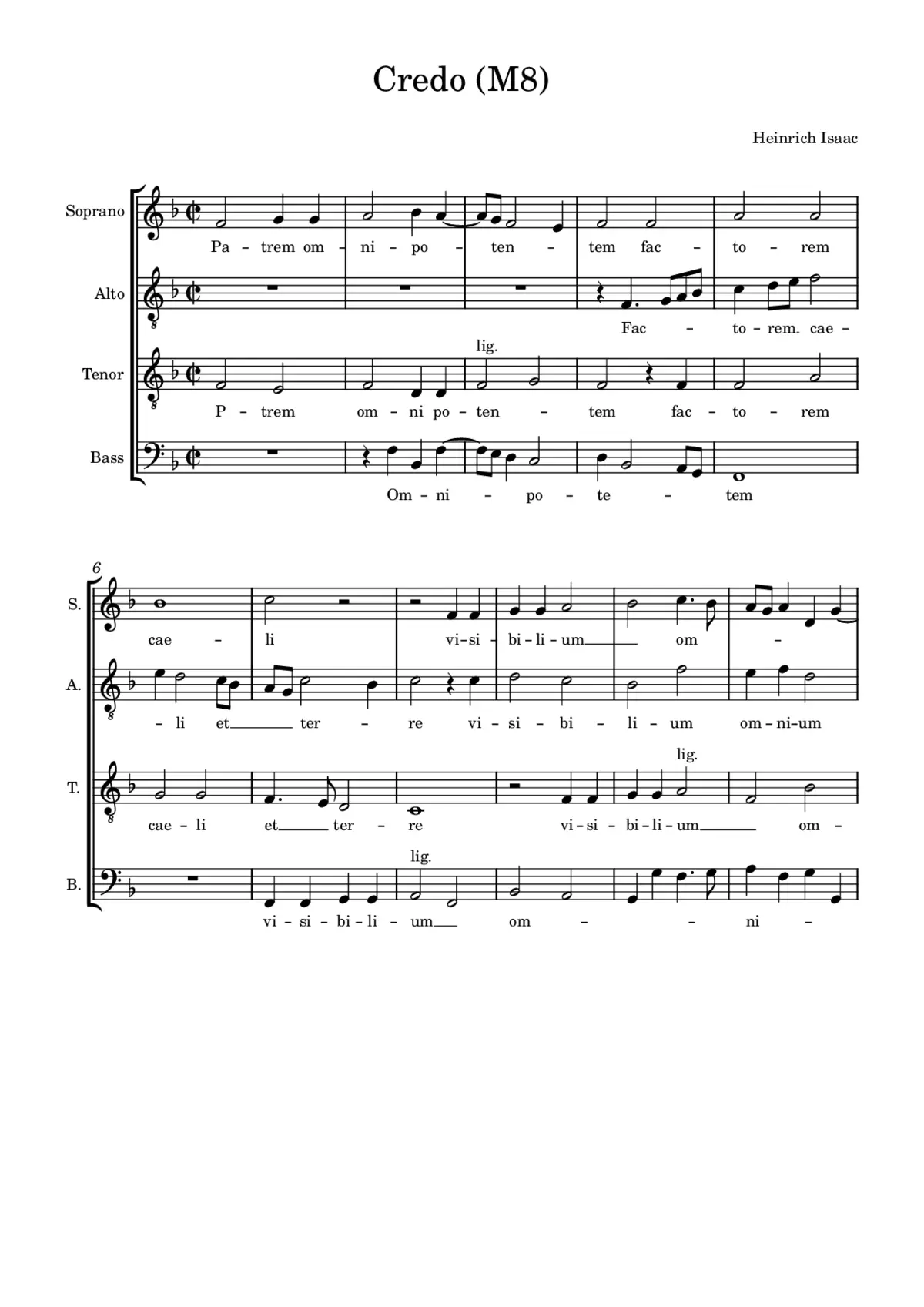 Credo (M8) (D-Ju MS 33) - Page 1