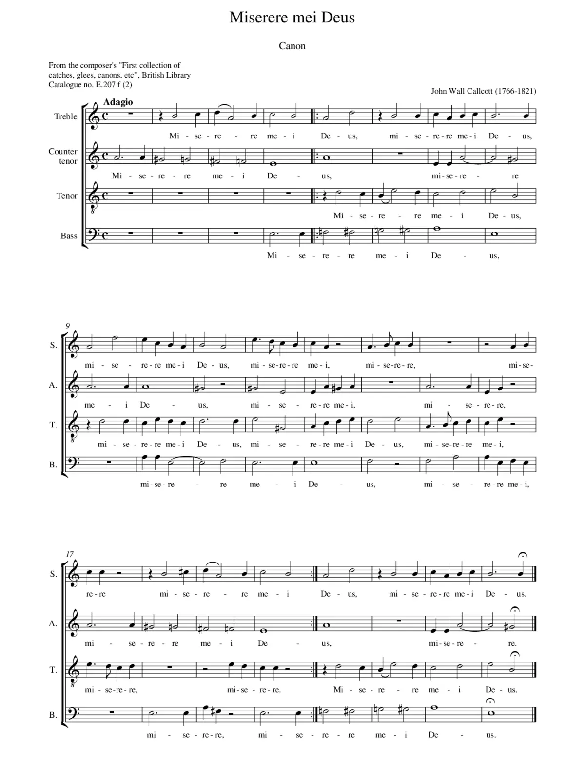 Miserere mei Deus - Page 1