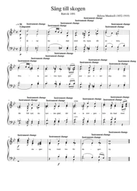 Sång till skogen