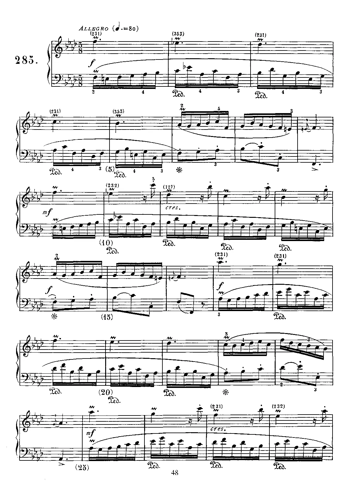 Keyboard Sonata in F minor - Page 1