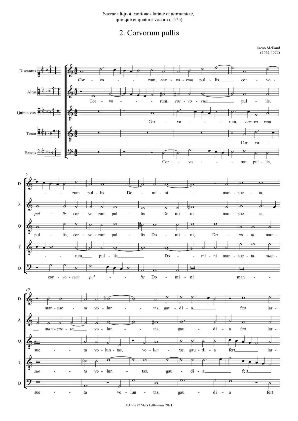 Corvorum pullis - Page 1