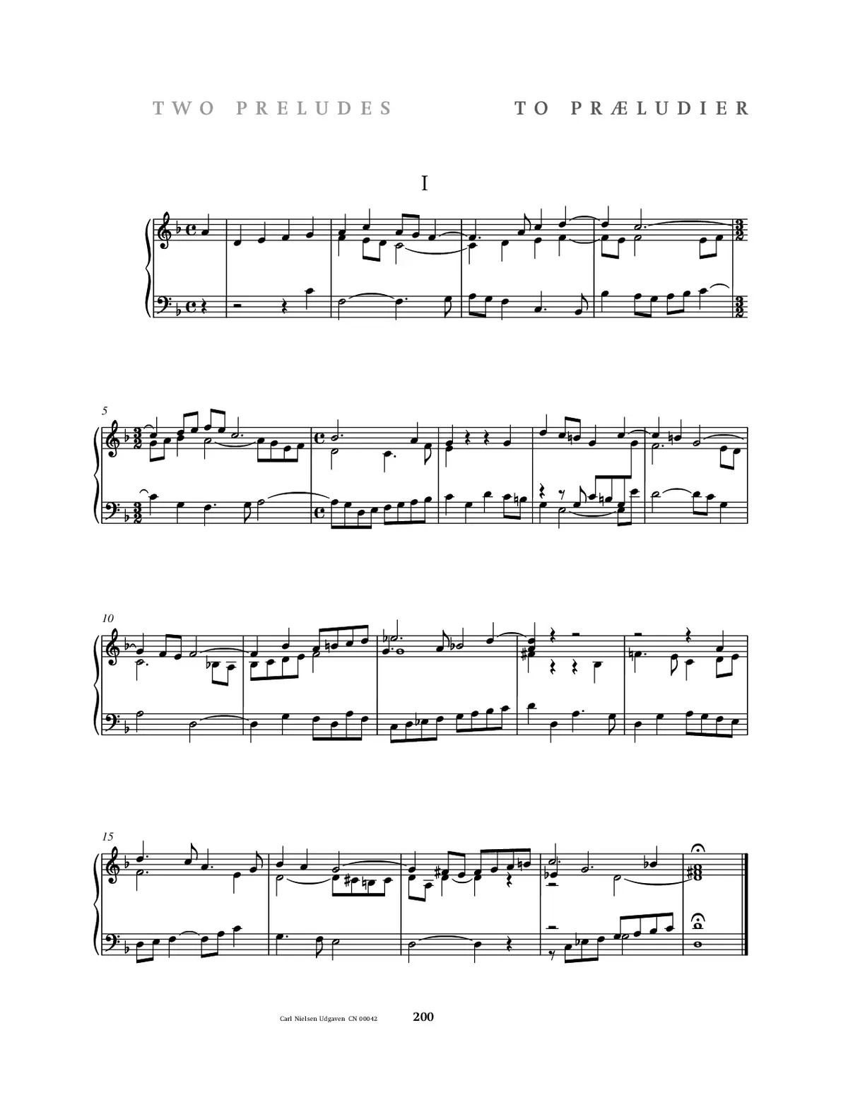 2 Preludes - Page 1