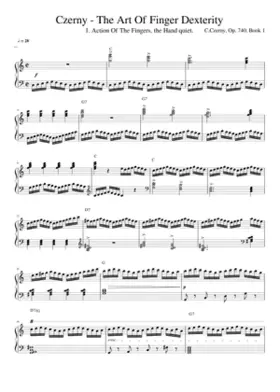 The Art of Finger Dexterity Op.740
