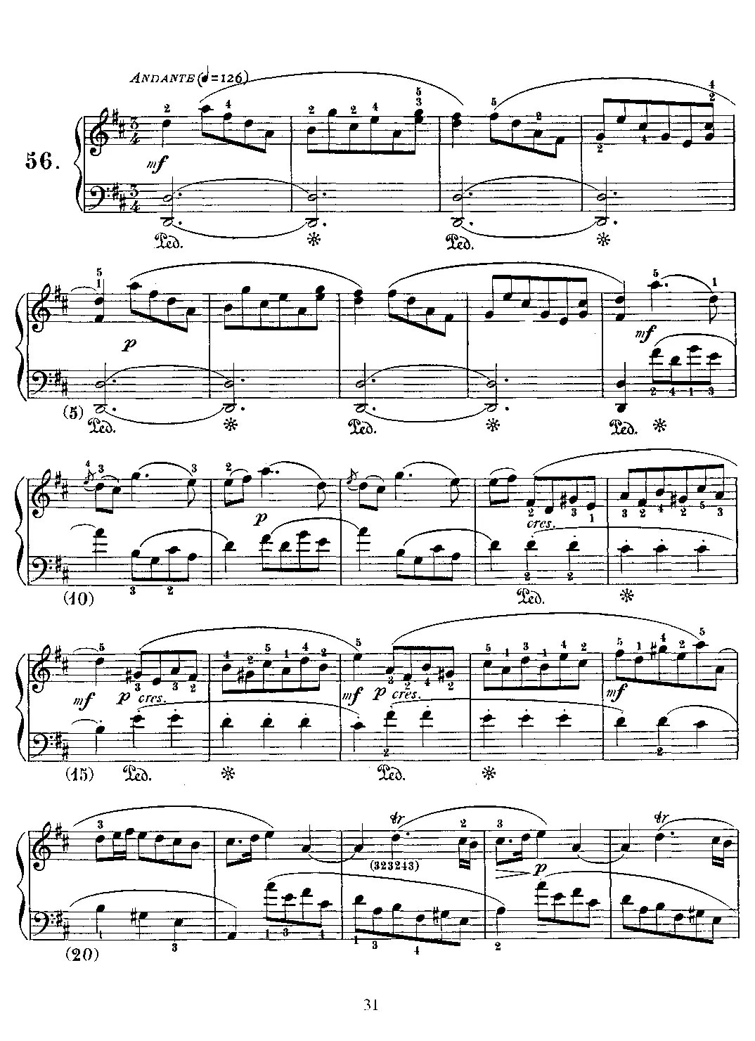 Keyboard Sonata in D major - Page 1