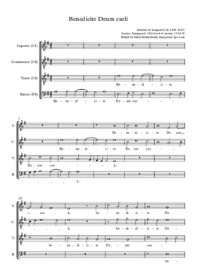 Benedicite Deum caeli