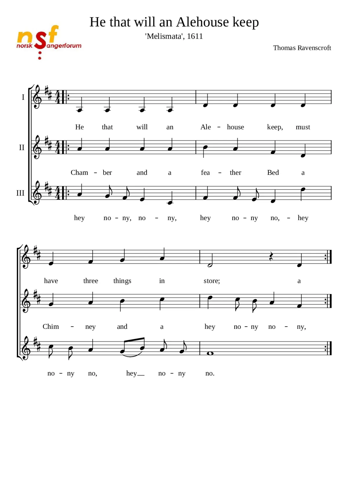 He that will an Alehouse keep - Page 1