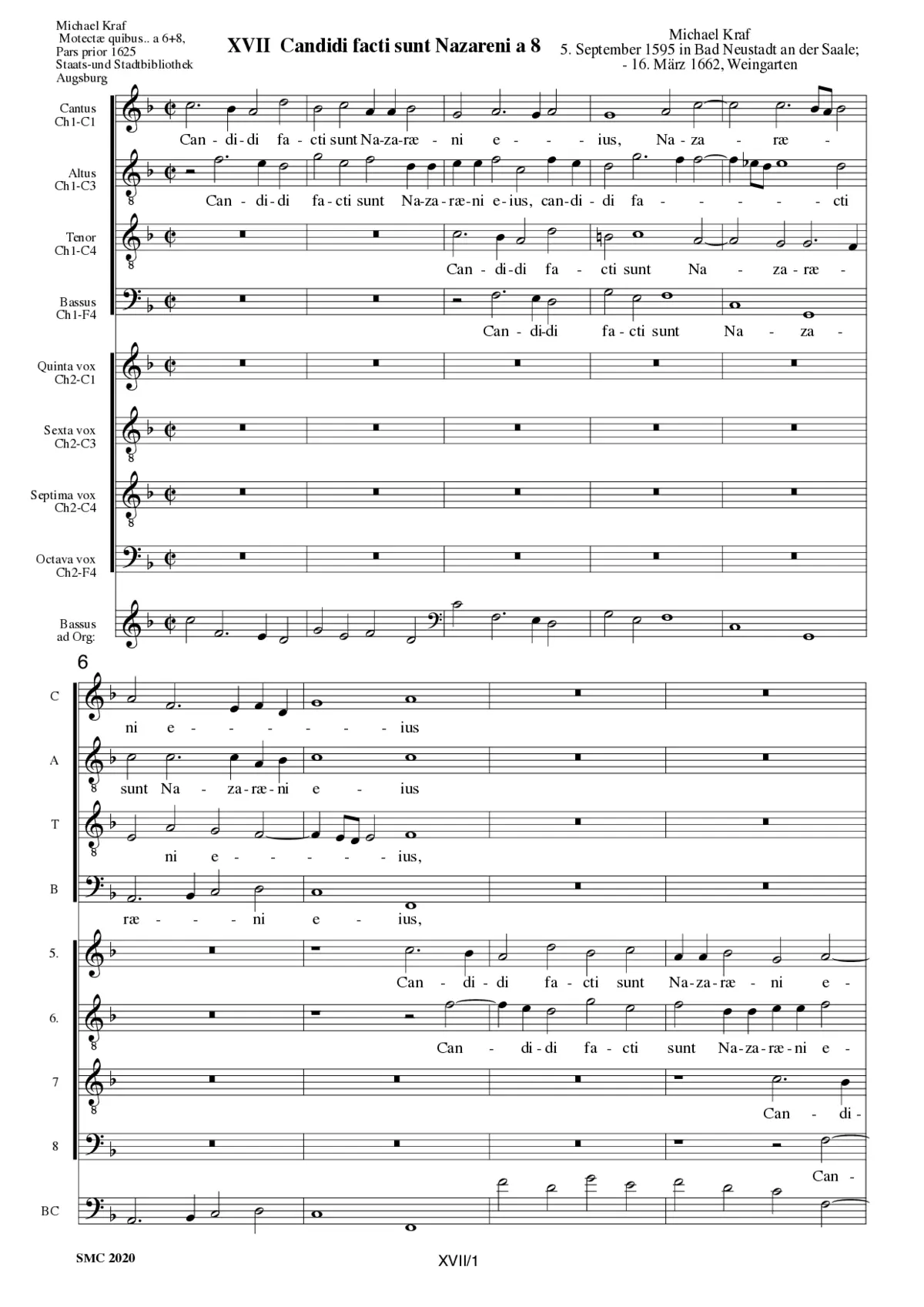 Candidi facti sunt Nazareni - Page 1