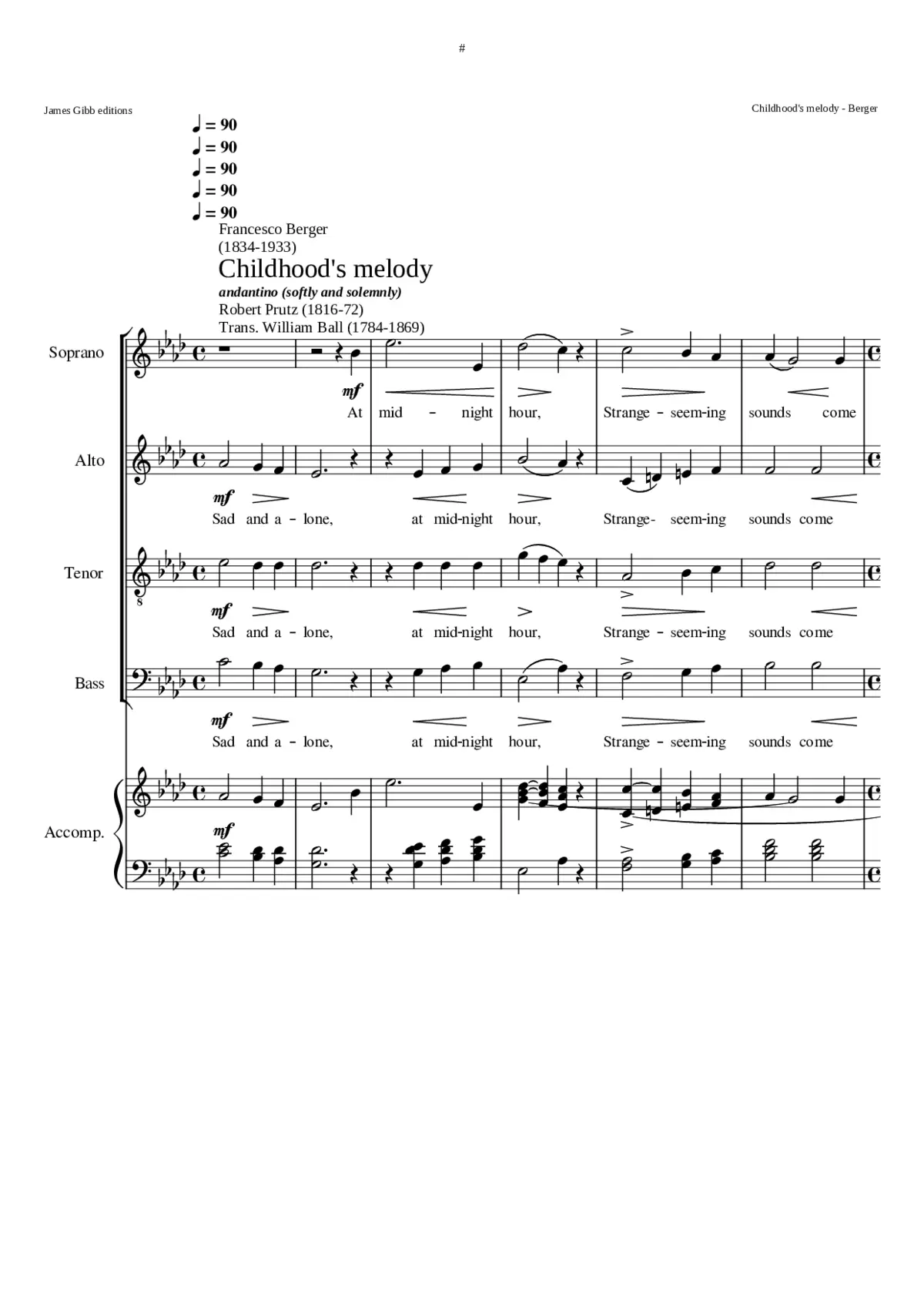 Childhood's melody - Page 1