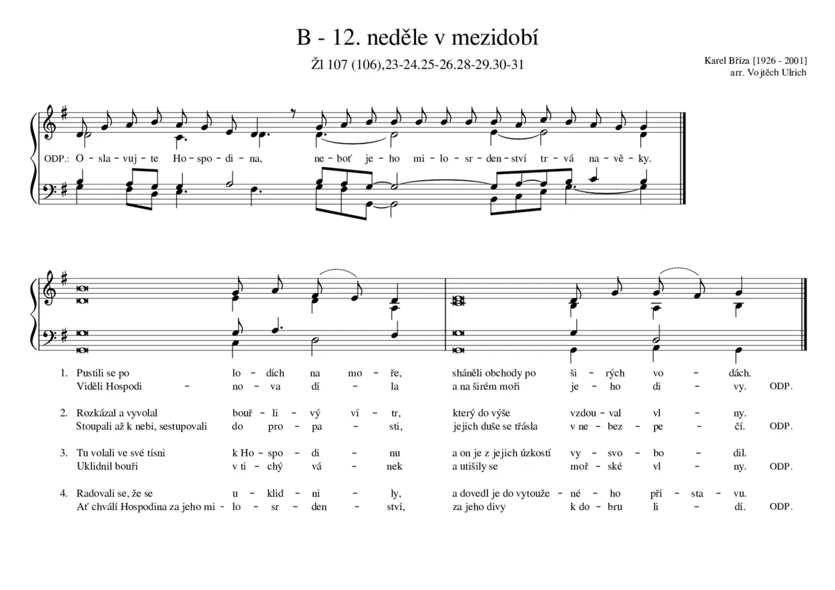 B - 12. neděle v mezidobí - Page 1