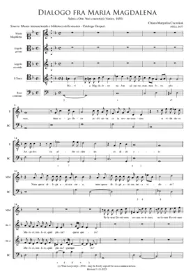 Dialogo fra Maria Magdalena