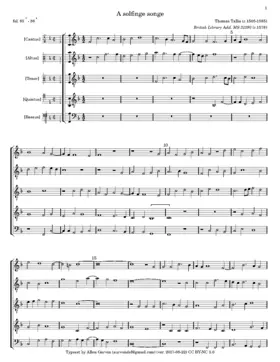 A Solfinge Song