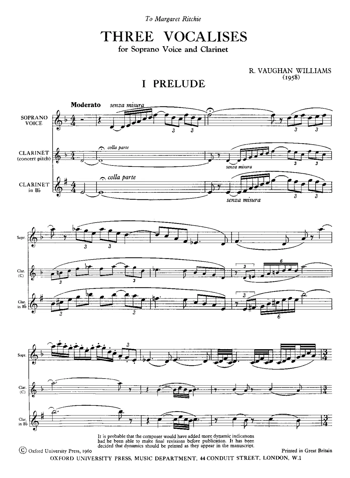 3 Vocalises - Page 1