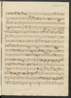 Violin Sonata in D minor (Fragment)