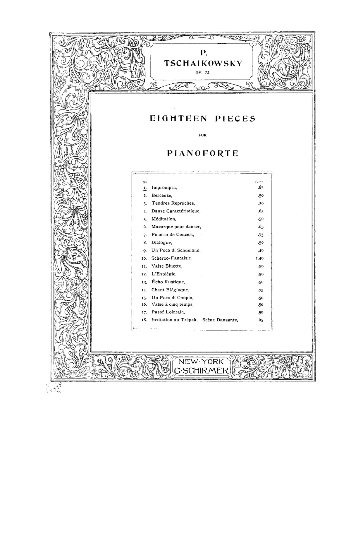 18 Pieces - Page 1