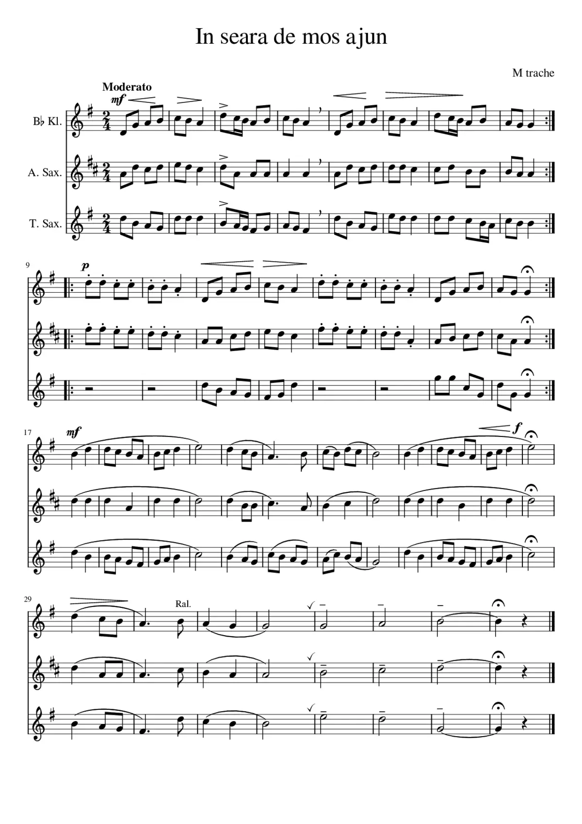 În seara de MoÅ Ajun - Page 1