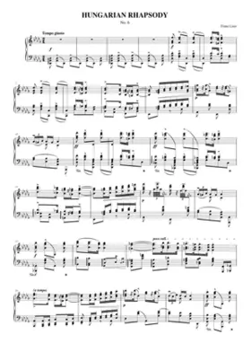 Hungarian Rhapsodies S.244