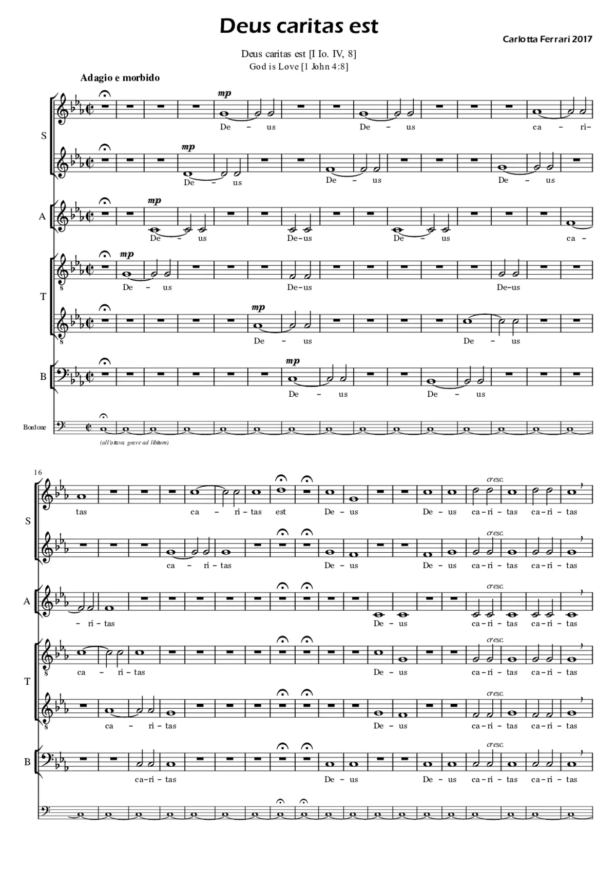Deus caritas est - Page 1