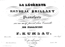 La légèrete, rondeau brillant