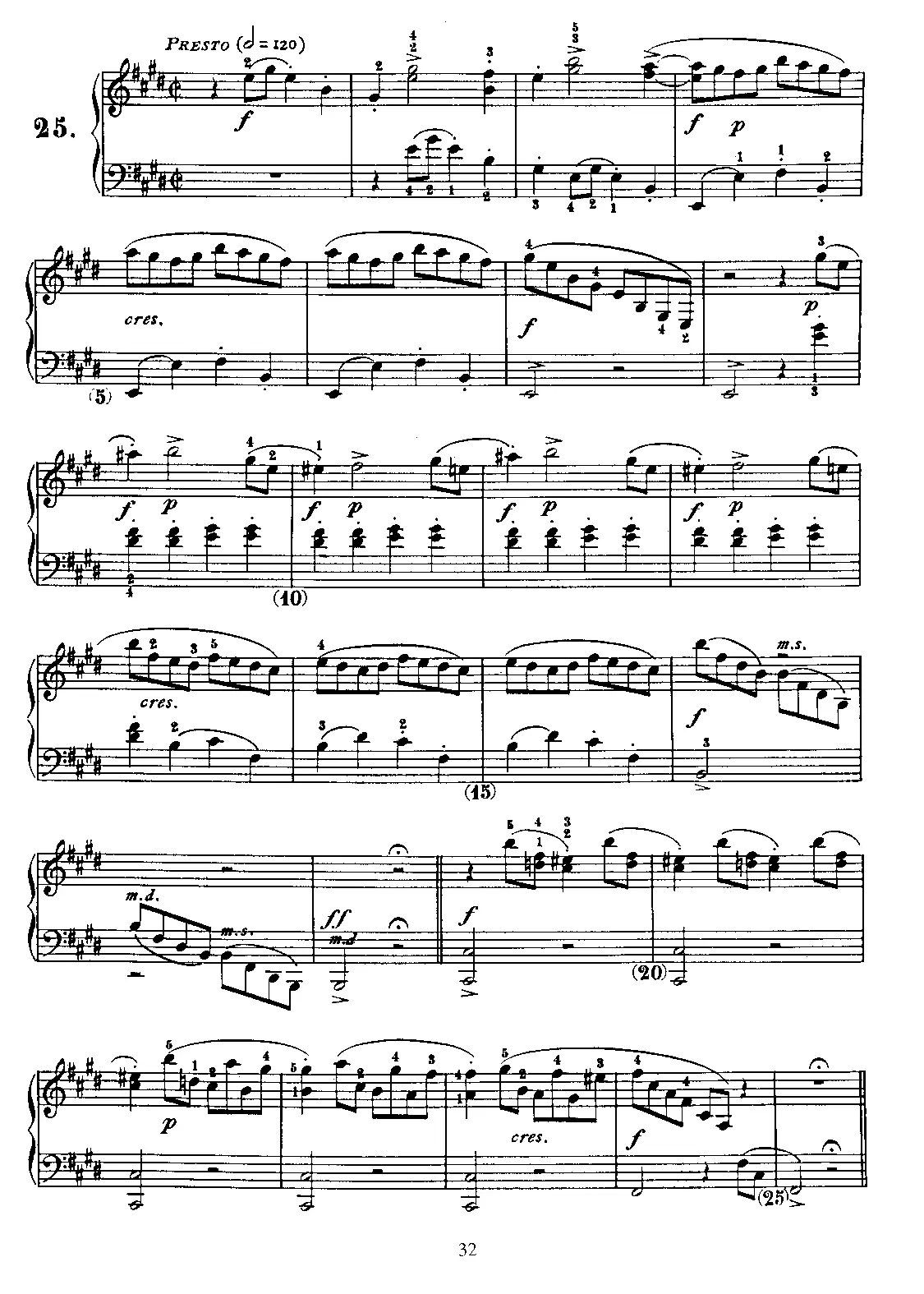 Keyboard Sonata in E major - Page 1