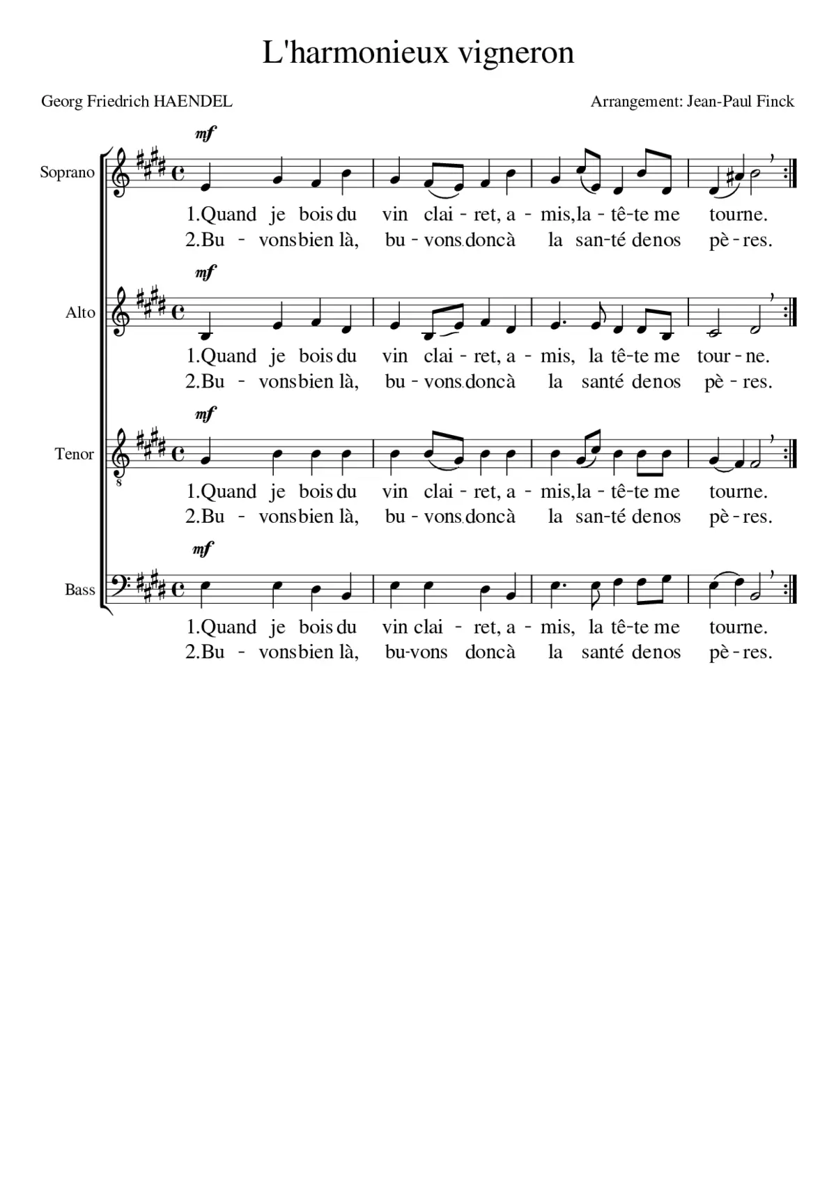 L'harmonieux vigneron - Page 1