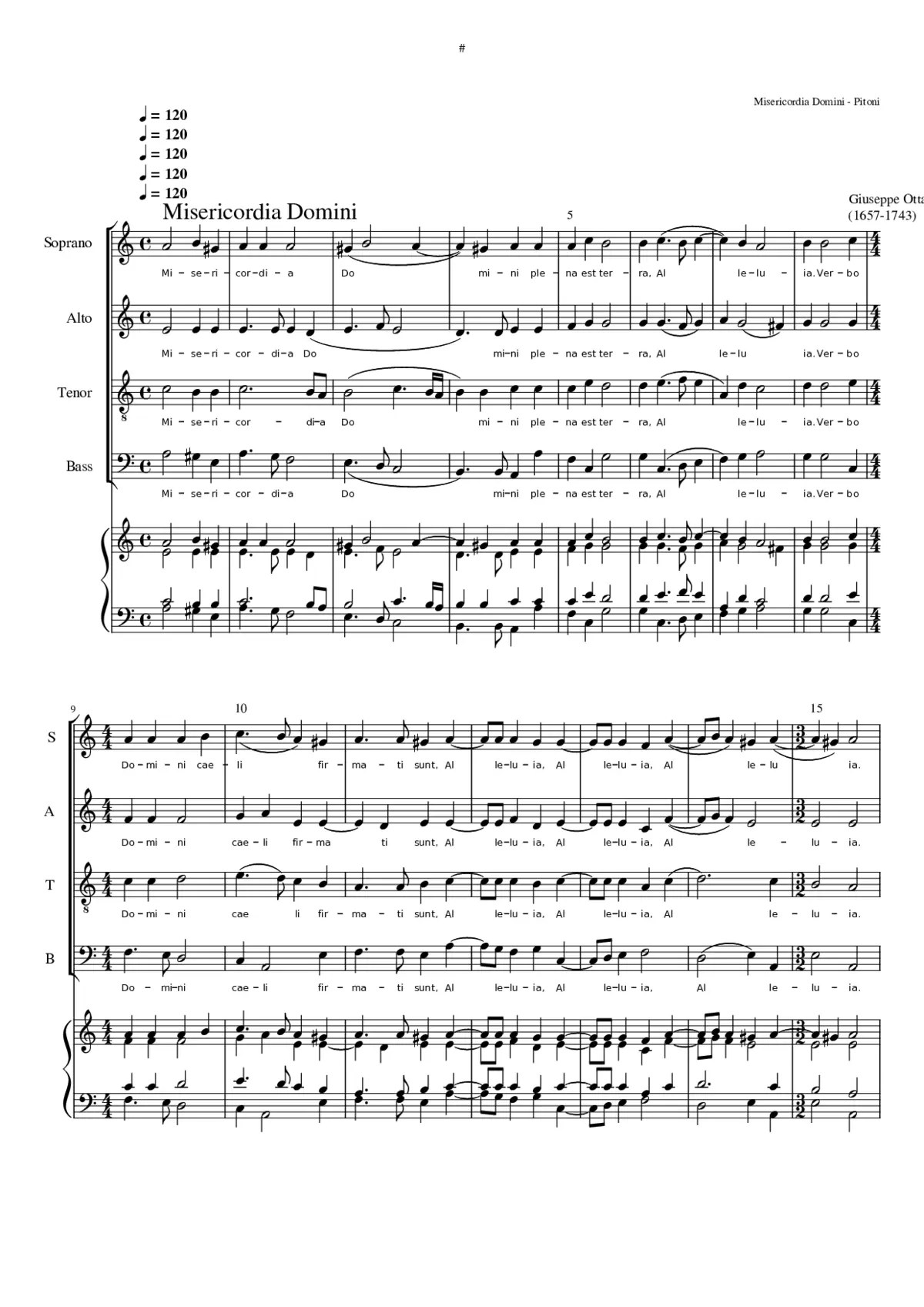 Misericordia Domini - Page 1