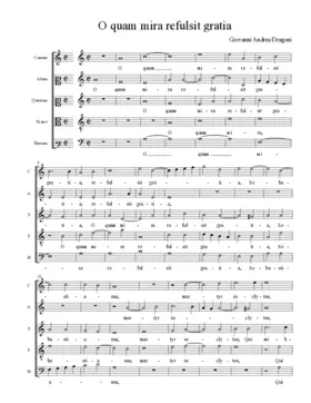 O quam mira refulsit gratia