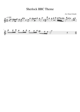 sherlock bbc theme