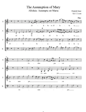 Alleluia Assumpta est Maria (II)