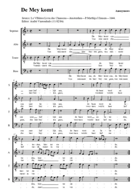 De Mey komt