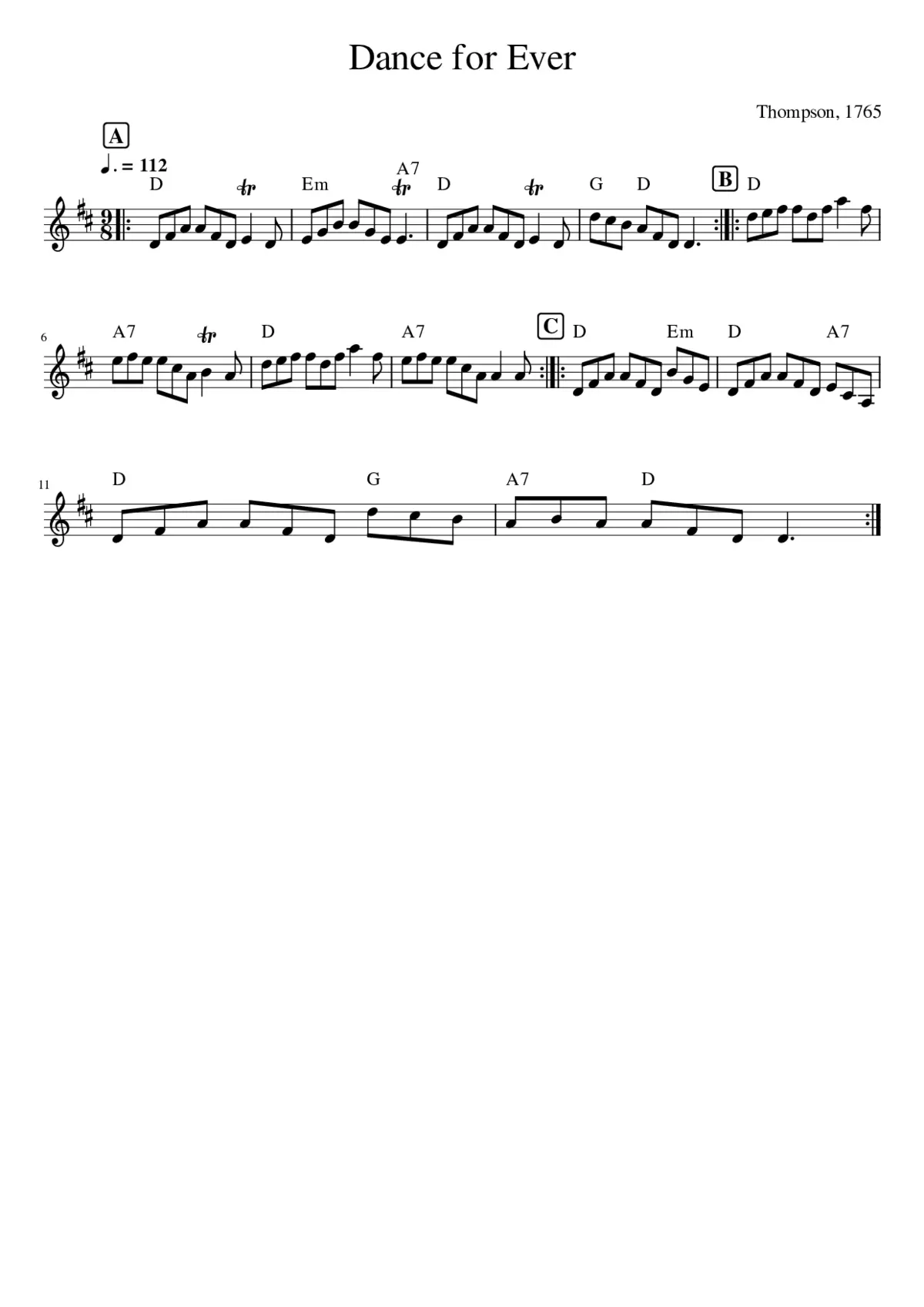 Dance for Ever - Page 1