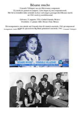 besame mucho