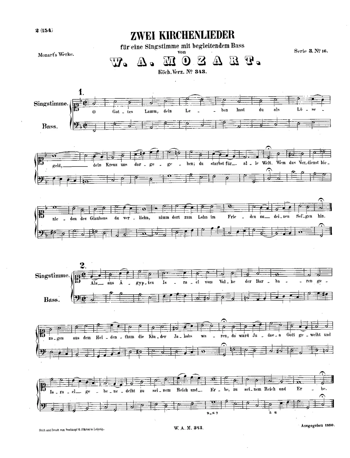 2 Kirchenlieder - Page 1