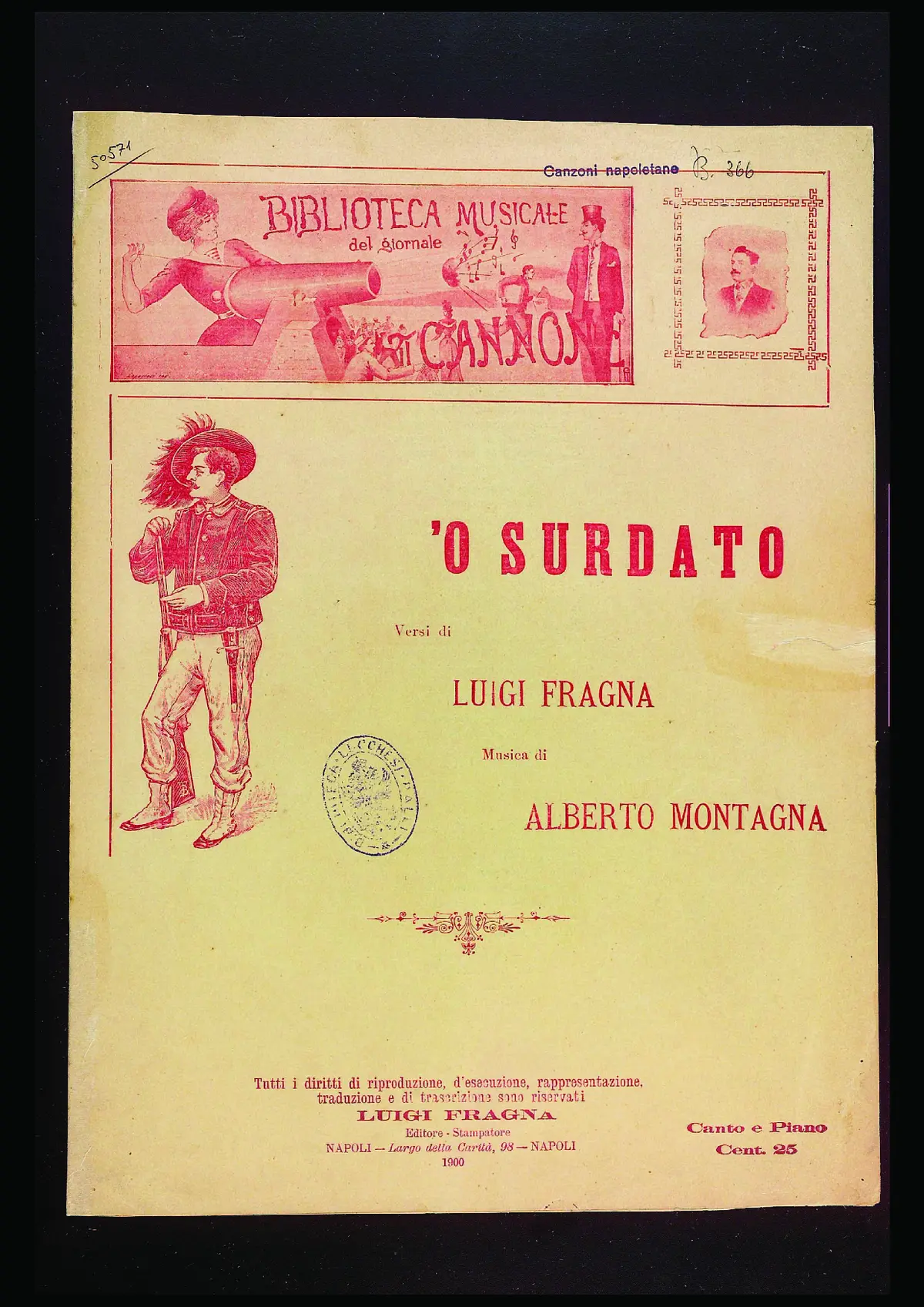 'O surdato - Page 1