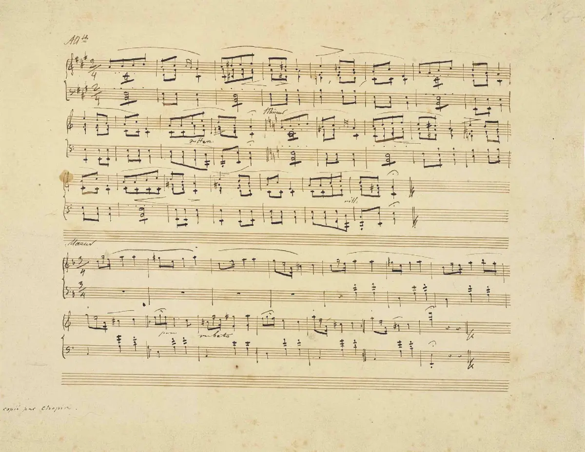 Allegretto and Mazurka - Page 1