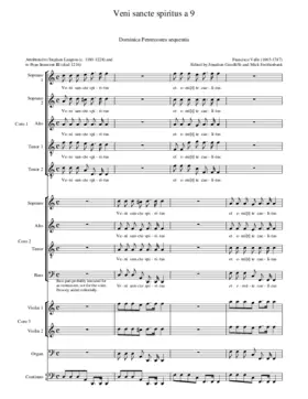 Veni sancte spiritus