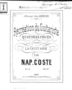 14 Pièces pour la Guitare