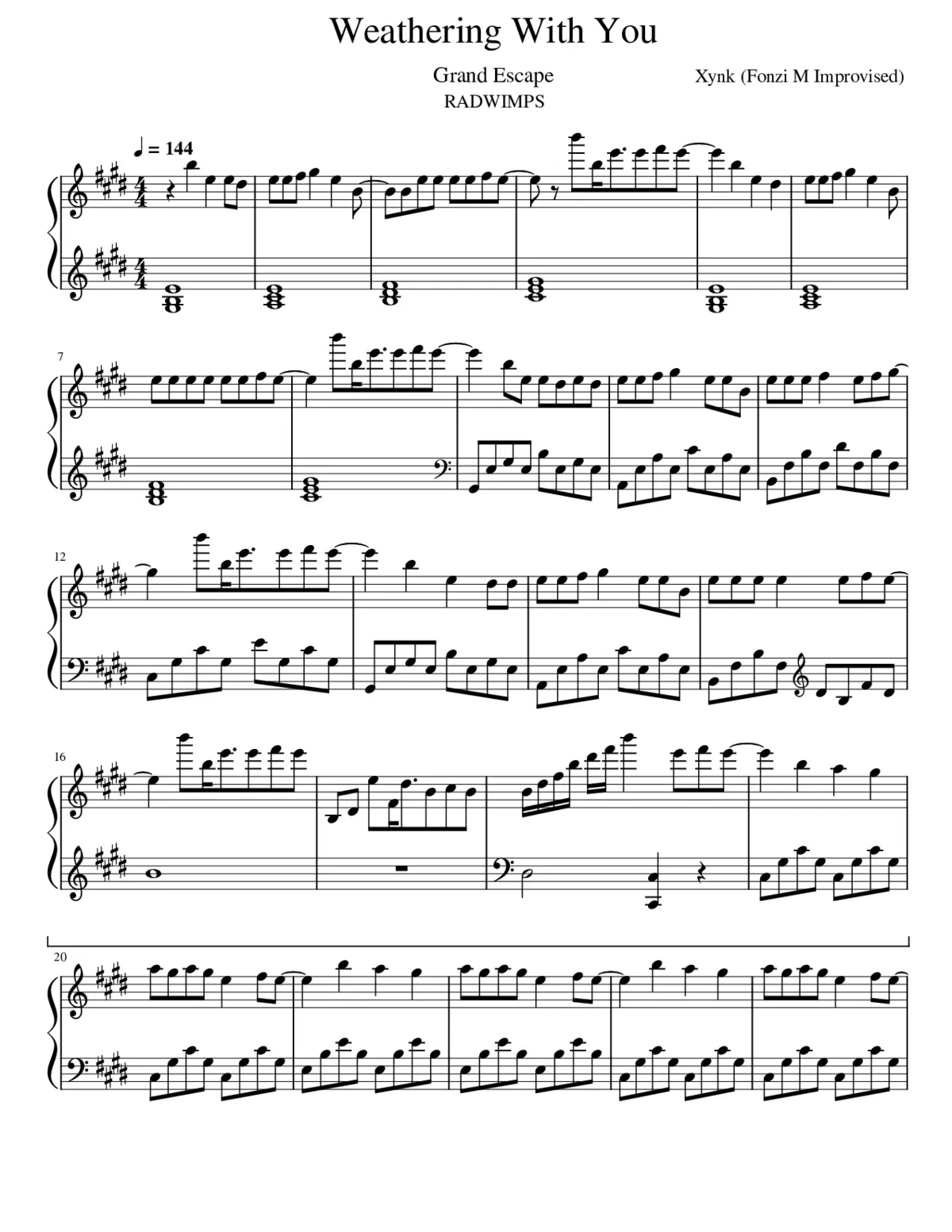 grand escape - Page 1