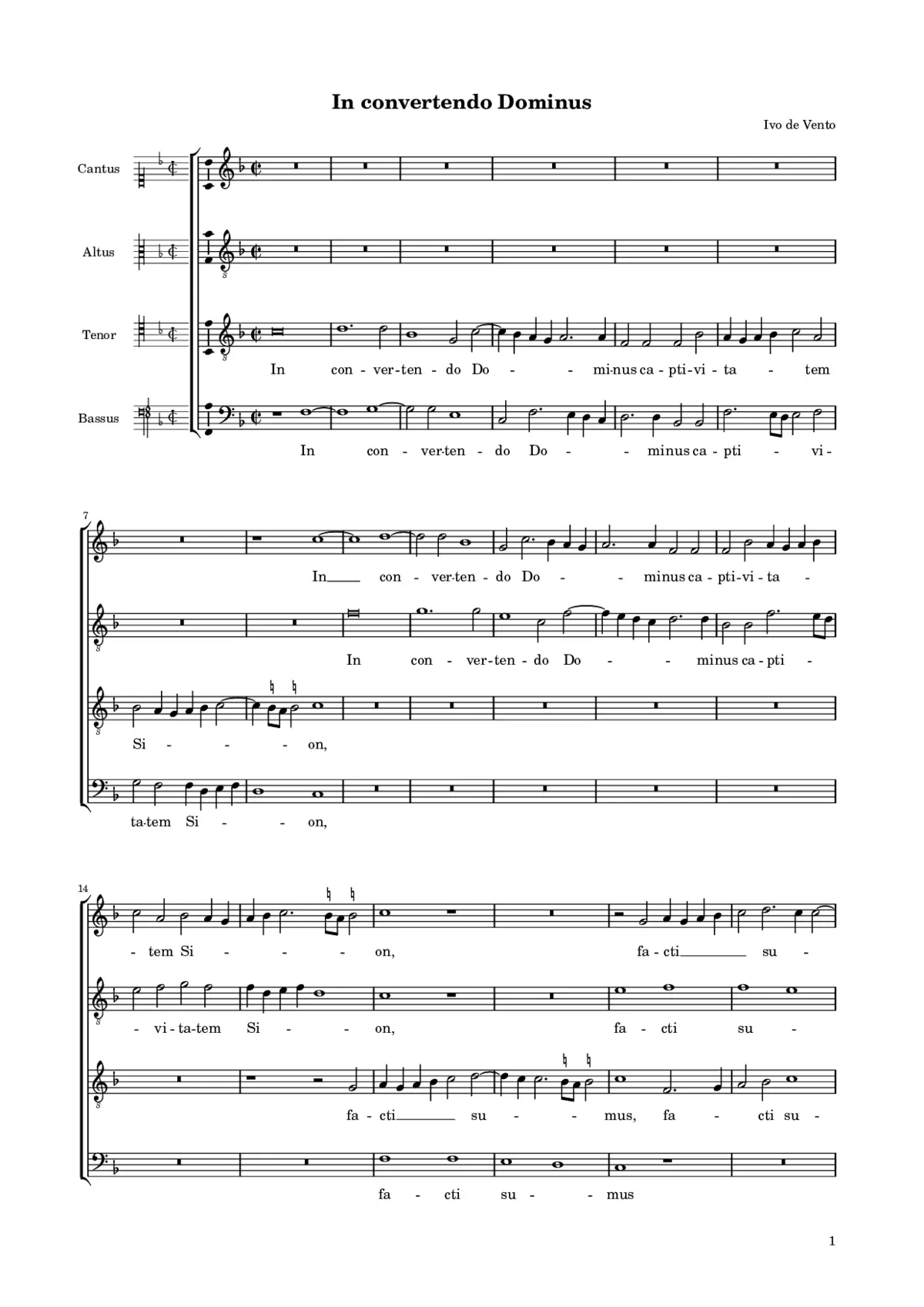 In convertendo Dominus - Page 1