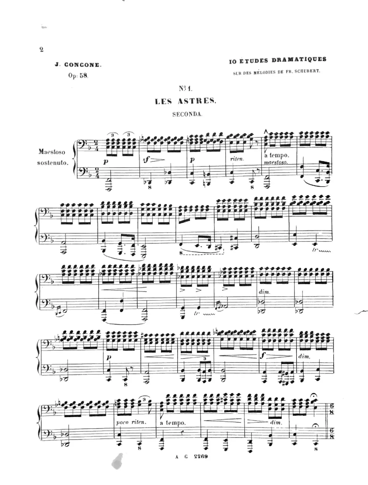 10 Etudes dramatiques - Page 1