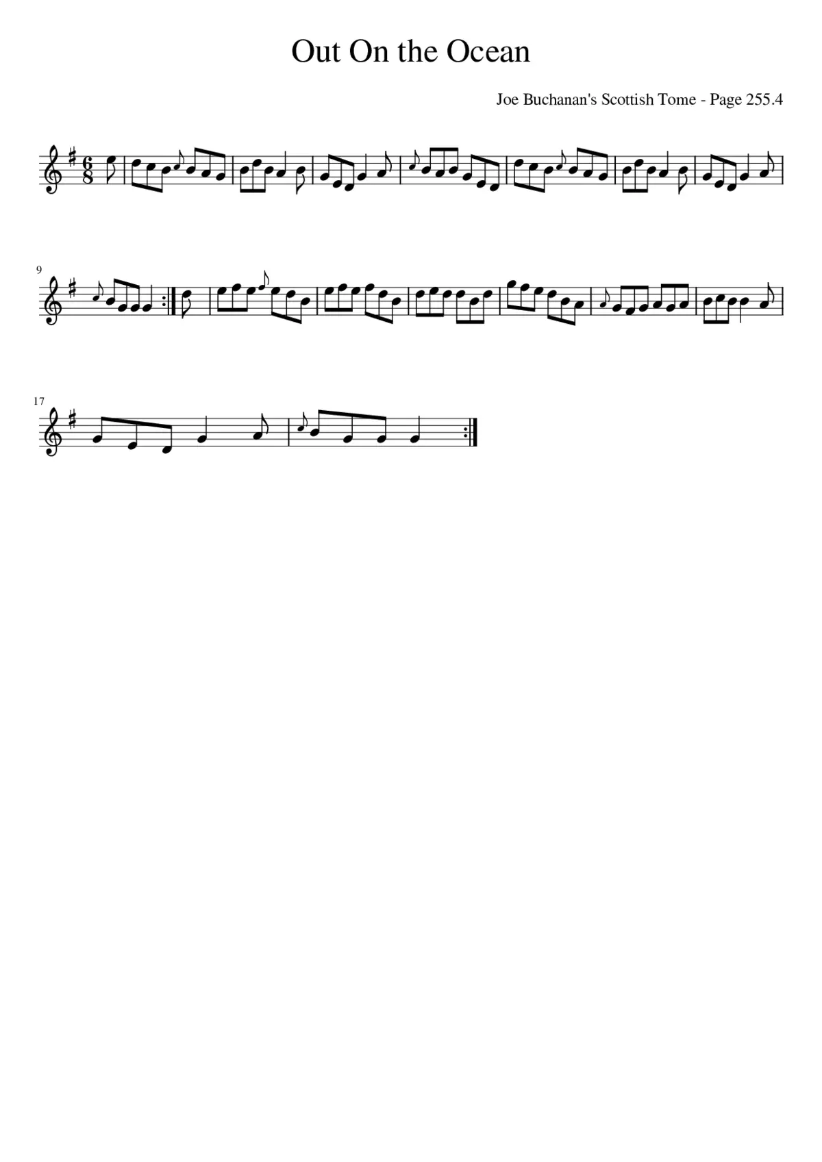 out on the ocean - Page 1