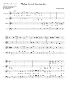 Surrexit dominus vere