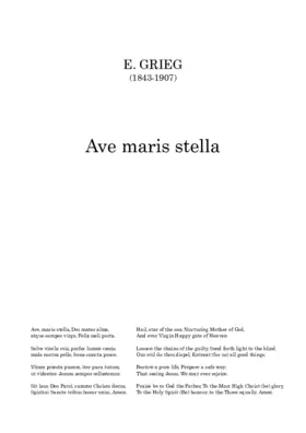 Ave maris stella