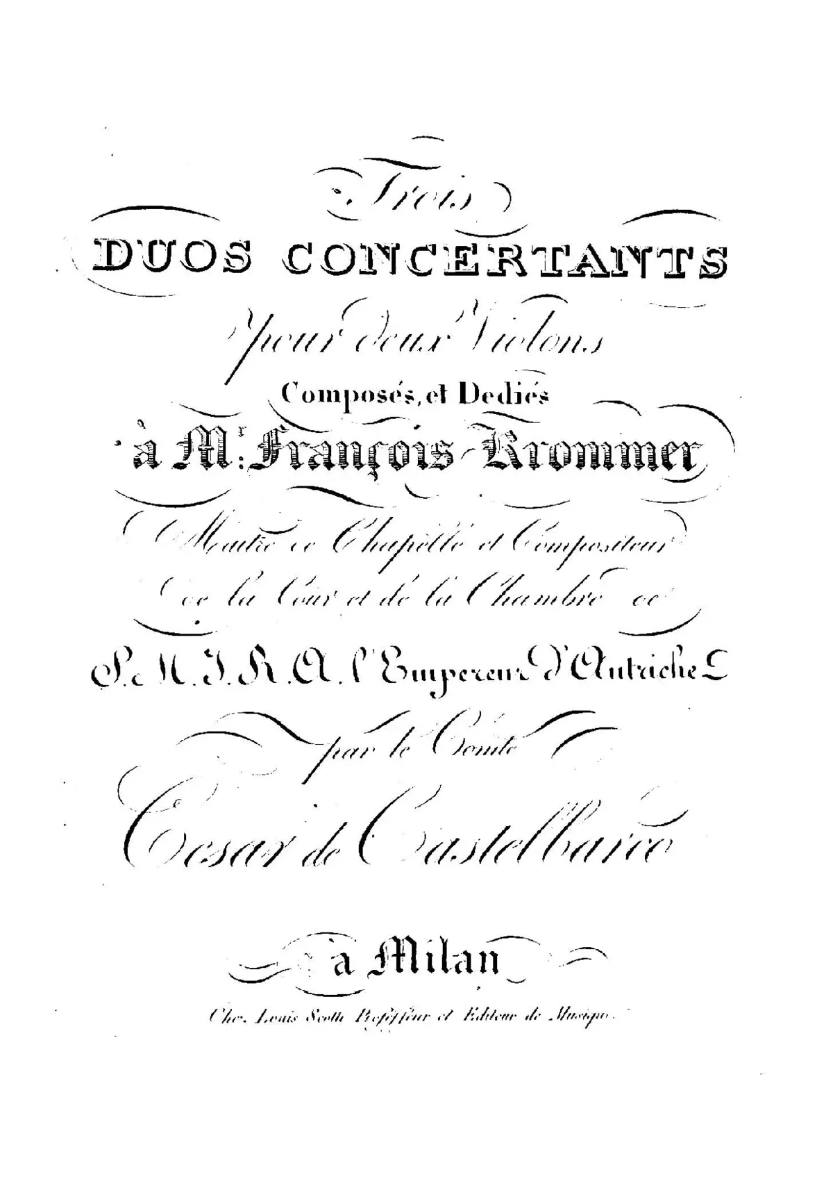 3 Concertant Duos for 2 Violins - Page 1