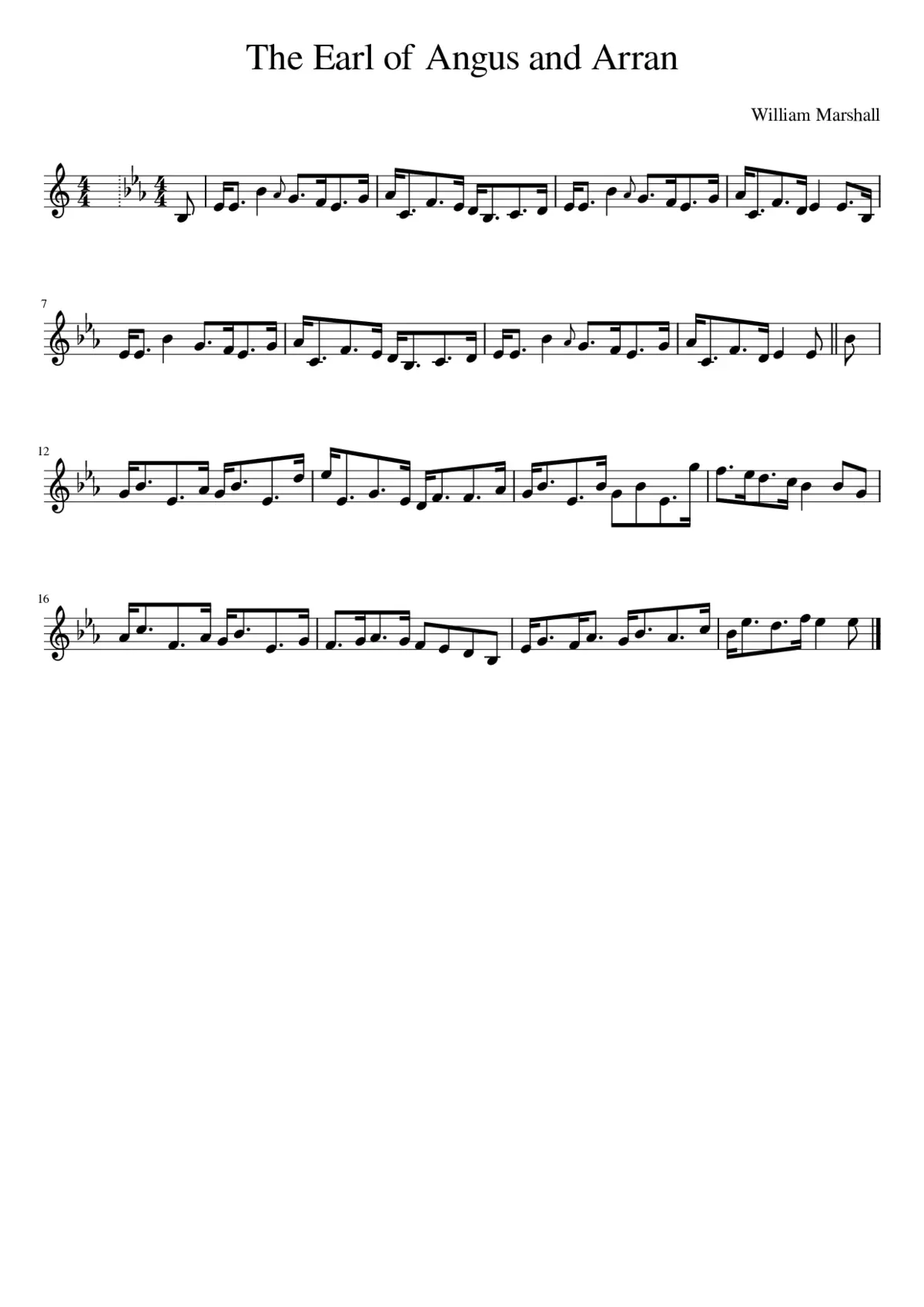 the Earl of Angus and Arran - Page 1