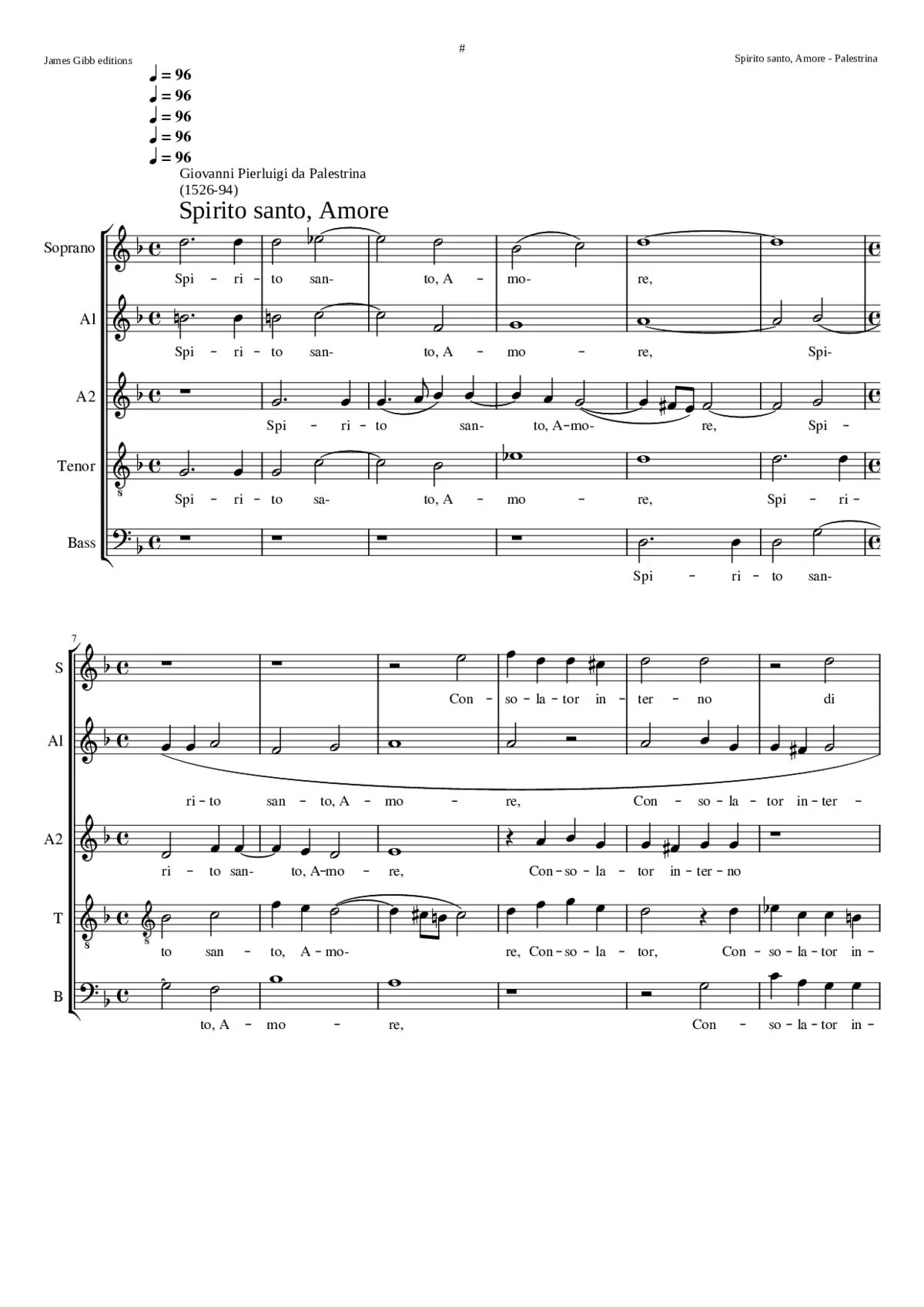 Spirito santo amore - Page 1