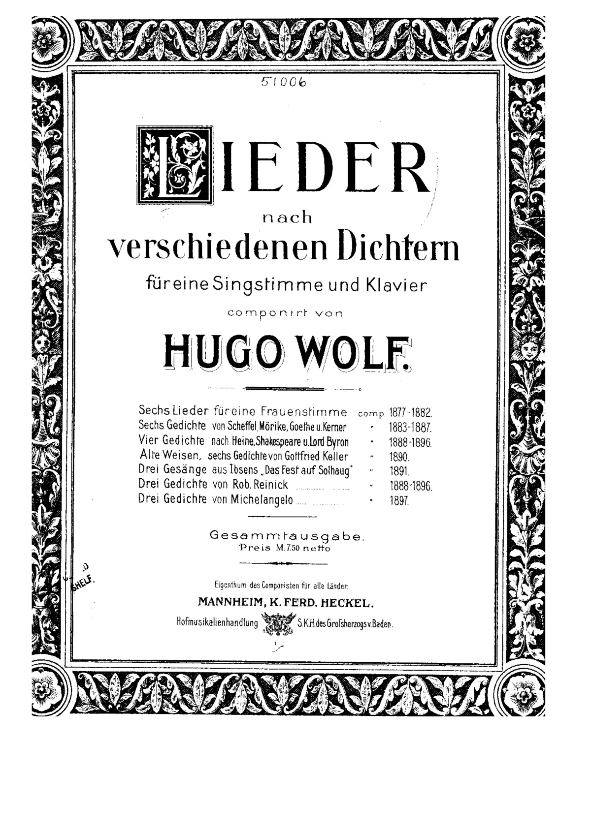 3 Gedichte von Robert Reinick - Page 1